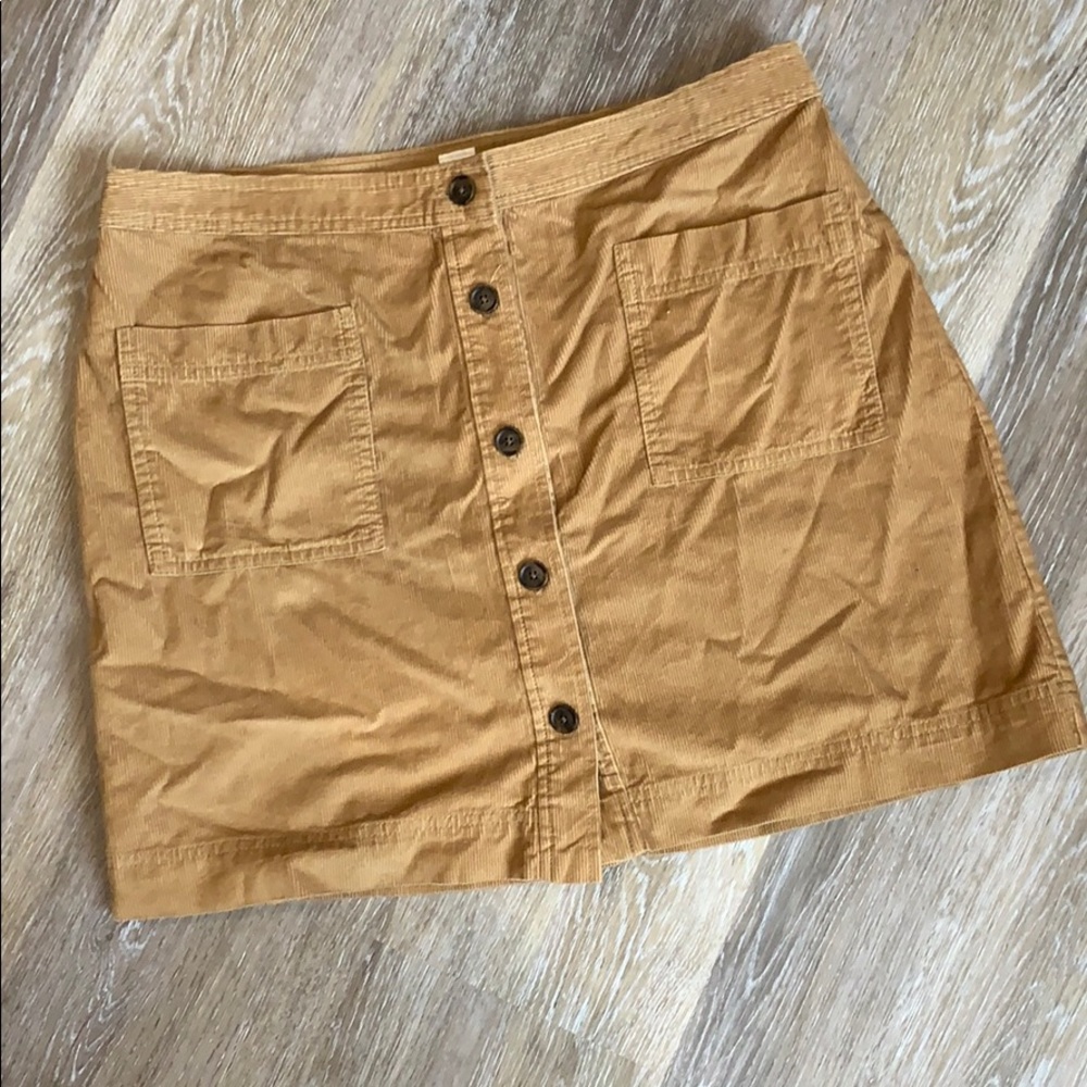 Corduroy Skirt